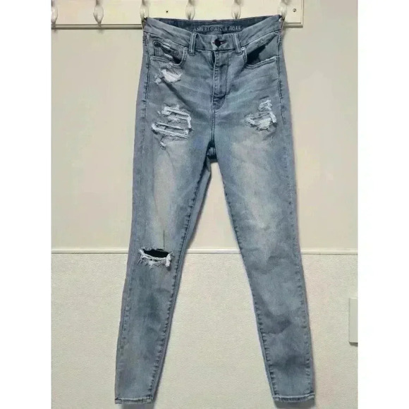Women's‎ American Eagle Jeans, Blue, Size 6 - Picture 1 of 10
